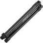 Ulanzi T270 light stand in black, fully extended with a five-section center column, adjustable legs, and a sturdy 5/8-inch mounting stud, max height 2.7m.