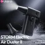 Ulanzi STORM elektriskais gaisa izpūšes ierīce AD02 ar spilgtu LED gaismu, elegantu dizainu un pūššanas mutes elektronikas un fotoaparātu tīrīšanai