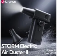 Ulanzi STORM elektriskais gaisa izpūšes ierīce AD02 ar spilgtu LED gaismu, elegantu dizainu un pūššanas mutes elektronikas un fotoaparātu tīrīšanaiUlanzi STORM elektriskais gaisa izpūšes ierīce AD02 ar spilgtu LED gaismu, elegantu dizainu un pūššanas mutes elektronikas un fotoaparātu tīrīšanai