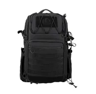 Тактический рюкзак Ulanzi B172 BC007 для фотоаппаратов 28L с MOLLE-веббингом, вид спереди, съемный камерный куб, влагостойкий полиэстерТактический рюкзак Ulanzi B172 BC007 для фотоаппаратов 28L с MOLLE-веббингом, вид спереди, съемный камерный куб, влагостойкий полиэстер