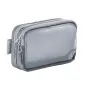 Ulanzi BP15 SeeClear Tech Pouch M 0.85L - waterproof gray TPU organizer with dual zip compartments for tech accessories and travel essentials