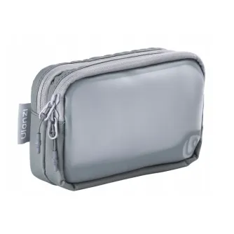Чехол Ulanzi BP15 SeeClear Tech Pouch M 0.85L – водонепроницаемый серый TPU органайзер с двумя отделениями на молнии для технических аксессуаров и предметов для путешествий