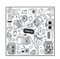 Ulanzi 17-inch protective wrap for camera lenses, featuring vibrant colors, suitable for DSLR and mirrorless cameras.Ulanzi 17-inch protective wrap for camera lenses, featuring vibrant colors, suitable for DSLR and mirrorless cameras.