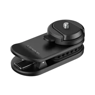 Ulanzi CK02 CKa quick-release backpack clip featuring a magnetic back panel and anti-slip buckle for secure gear attachment up to 500g