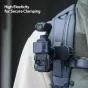 Клипс Ulanzi CK02 CKa для быстрого крепления на рюкзак, обеспечивающий надежную и эластичную фиксацию стабилизатора камеры на тактическом жилете