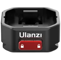 Ulanzi CLAW Arca Quick Release Base featuring a sliding lock mechanism and 1/4-inch threaded mounts for heavy-duty camera rigsUlanzi CLAW Arca Quick Release Base featuring a sliding lock mechanism and 1/4-inch threaded mounts for heavy-duty camera rigs