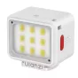 Ulanzi DG01 Cube Mini Light with built-in diffuser, 5600K daylight illumination, USB-C rechargeable battery, cold shoe mount