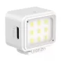 Ulanzi DG01 Cube Mini LED light with built-in diffuser, USB-C charging port, and cold shoe mount - compact 5600K daylight panel for photography and video