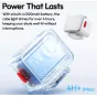 Ulanzi DG01 Cube Mini Light with 500mAh battery, cold shoe mount, and over 4 hours runtime for seamless video and photography lighting