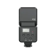 Ulanzi F32 V2 kompakts zibspuldze ar iekšējo bateriju, GN 32 un karstā pēda montāžu Canon, Nikon, Sony kamerām - priekšējais skatsUlanzi F32 V2 kompakts zibspuldze ar iekšējo bateriju, GN 32 un karstā pēda montāžu Canon, Nikon, Sony kamerām - priekšējais skats