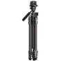 Ulanzi JJ06 carbon fiber overhead tripod with fluid ball head and split center column viewed from above
