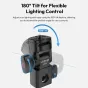 Ulanzi LA04 Light Stand Adapter with 180° tilt adjustment for flexible lighting control on standard light stands
