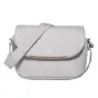 Ulanzi B011 lightweight 3L-4L single-shoulder sling bag in grey with adjustable strap and sleek design.