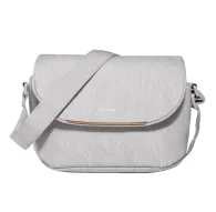 Ulanzi B011 lightweight 3L-4L single-shoulder sling bag in grey with adjustable strap and sleek design.Ulanzi B011 lightweight 3L-4L single-shoulder sling bag in grey with adjustable strap and sleek design.