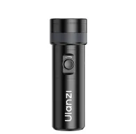 Ulanzi LM01 10W LED photography flashlight with a sleek design, featuring a central power button and Ulanzi logo, front viewUlanzi LM01 10W LED photography flashlight with a sleek design, featuring a central power button and Ulanzi logo, front view