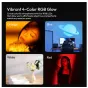 Фонарик Ulanzi LM01 для фотографии с ярким оранжевым RGB освещением для креативной студийной или портретной съемки
