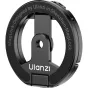 Ulanzi MA02 MagLock divkāršais magnētiskais telefonstāvs ar MagSafe gredzenu, 1/4-20 statīva vītni un salokāmu magnētisko āķi daudzpusīgai viedtālruņu montāžai