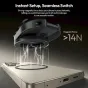 Крепление Ulanzi MA39 Maglock Mini с мощным магнитным захватом более 14Н для мгновенной фиксации смартфона, плавного переключения между портретной и альбомной ориентацией и шарниром с 360-градусной регулировкой