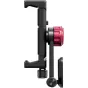 Ulanzi MA51 QuickClip phone clamp with 180° tilt and 360° rotation, featuring cold shoe mounts and a 1/4-20 female thread for tripod compatibility.
