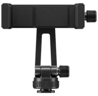 Ulanzi MA61 QuickClip telefona klampe ar aukstā pēda montāžu, 1/4″ tripoda vītni, divām aukstā pēda papildus montēšanai LED lampām un mikrofoniem, 180° slīpumu un 360° rotāciju elastīgai telefona novietojamaiUlanzi MA61 QuickClip telefona klampe ar aukstā pēda montāžu, 1/4″ tripoda vītni, divām aukstā pēda papildus montēšanai LED lampām un mikrofoniem, 180° slīpumu un 360° rotāciju elastīgai telefona novietojamai