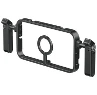 Ulanzi MG-001 MagSafe smartphone cage with magnetic stand and detachable side grips, aluminum frame for iPhone 12/13/15 series vlogging and live streaming setupUlanzi MG-001 MagSafe smartphone cage with magnetic stand and detachable side grips, aluminum frame for iPhone 12/13/15 series vlogging and live streaming setup