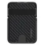 Ulanzi ML25 MagLock card holder with MagSafe magnetic ring, memory card slot, and integrated kickstand – premium carbon fiber and aluminum design