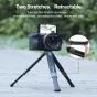Ulanzi MT-22 metāla mikrotripods ar divu sekciju izstieptām kājām, piemērots Sony bezspoguļu kamerām un makro uzņemumiem