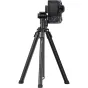 Ulanzi MT-65 Bluetooth bezvadu statīvs ar pan/tilt video galvu, pilnībā izstiepts līdz 176 cm, atbalstot DSLR kameru stabilai video un fotogrāfijai
