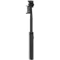 Ulanzi MT-70 extendable tripod with 360-degree rotation and dual camera mount in fully extended position