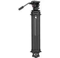 Ulanzi MT-81 smaglas statīvs ar fluid head, izstieptajām alumīnija kājām un noņemamu panroka, ideāls video uzņemšanaiUlanzi MT-81 smaglas statīvs ar fluid head, izstieptajām alumīnija kājām un noņemamu panroka, ideāls video uzņemšanai