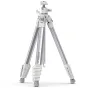 Ulanzi T156 white tripod with extended center column and 360-degree ball head for stable photography and vlogging