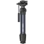 Ulanzi Ombra Video II XIANG tripod with fluid head and extended aluminum legs, featuring phone clamp and Arca-type quick release plate for camera mounting