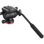 Ulanzi Ombra 3030 video tripod fluid head with quick-release plate and adjustable handle for travel vlogging and filming