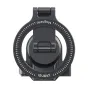 Ulanzi PM01 Pocket3 MagSafe Expansion Bracket top view with cold shoe mount and ARRI holes for versatile smartphone and accessory attachment