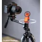 Вращающаяся платформа Ulanzi QT05 Xiaojiu для штатива JJo6 с 360-градусным вращением для динамичной съемки продуктов и плавных движений камеры