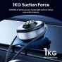 Электрическая присоска Ulanzi SK-23 с максимальной силой сцепления 1 кг, оснащённая резьбой 1/4 дюйма и кнопкой сброса воздуха для быстрого крепления камеры или смартфона