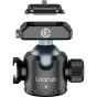 Шаровая головка Ulanzi T100 UKA с быстрозажимной системой, 360° вращением и наклоном 90°, с креплением для вспышки и совместимостью с пластинами быстрого освобождения