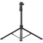 Ulanzi TB64 extendable tripod with flip-lock center column and cold shoe mount, compact and lightweight for smartphones and cameras