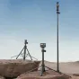 Ulanzi TT24 Cka универсальная селфи-палка и штатив с шаровой головкой, выдвигающийся до 1,48 м, с быстрозажимными пластинами для смартфонов и экшн-камер