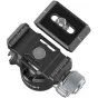 Ulanzi U-60 mini metal ballhead with cold shoe mount - compact 360° adjustable camera head for lightweight gear up to 4.4 lb