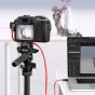Ulanzi UKA10 ātrs atbrīvošanas kabeļu fiķatoris, kas nodrošina sarkanā kabeļa fiksāciju uz DSLR kameru uz statīva profesionālajai piesaistes uzņemšanai