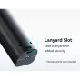 Ulanzi VL119 RGB light wand with a lanyard slot for secure carrying, featuring a durable build and professional lighting design.