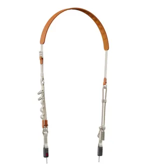 Ulanzi YF01 Y-Flex Josta oranžā - universāla 3-in-1 fotoaparāta un viedtālruņu josta ar ātri atbrīvojošo sprādzi, pielāgojamu garumu un 15 kg nesējspēju