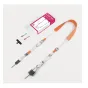 Ремень Ulanzi YF01 Y-Flex Strap оранжевый - универсальный 3-в-1 ремень для камер и смартфонов с быстрой системой освобождения, регулируемой длиной и креплением для телефона, полный комплект с аксессуарами.