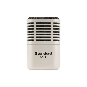 Universal Audio SD-5 dynamic microphone featuring a supercardioid pickup pattern, designed for high SPL handling, ideal for drums, bass, and live sound applications.