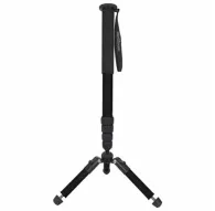 Varizoom CHICKENFOOT-AL lightweight aluminum monopod with fold-down tripod base, fully extended to 79 inches, featuring twist-lock segments and adjustable rubber feet for versatile photography and videography useVarizoom CHICKENFOOT-AL lightweight aluminum monopod with fold-down tripod base, fully extended to 79 inches, featuring twist-lock segments and adjustable rubber feet for versatile photography and videography use