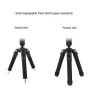 Varizoom CHICKENFOOTHEAD-AL monopod interchangeable spiked and rubber feet for versatile grip on any surface