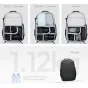 Ulanzi YY038 Urban Travel Backpack V2 modulāra glabāšana fotoaparātu aprīkojumam ar konfigurācijām vienam korpusam un trim objektīviem, diviem korpusiem ar diviem objektīviem un drona glabāšanai, viegls 1.12kg, ūdeni necaurlaidī