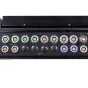 Varizoom River Control Console front panel featuring 4-camera 7-axis connectors for a professional video camera control system