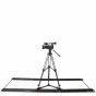 VariZoom Solo Slider Dolly Kit with VZ-TK75A tripod and 16-foot expandable aluminum track for smooth professional tracking shots